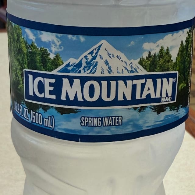 Bottled Water.