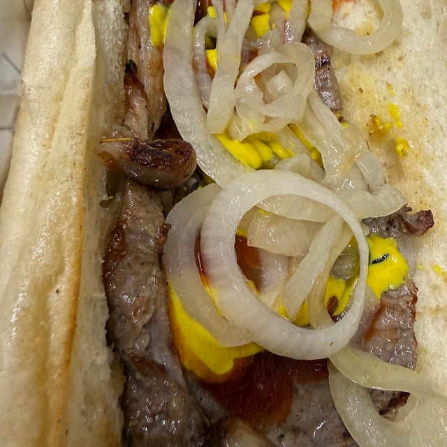 Ribeye Steak Sandwich.