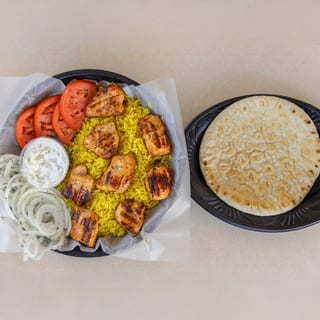 Chicken Kabob Plate