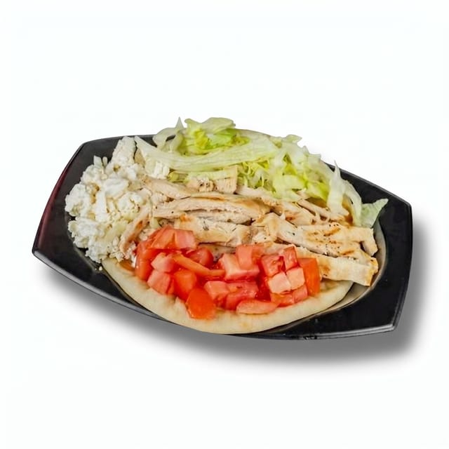 Greek Chicken Pita.